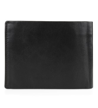 Lois Jeans RFID lederen portemonnee 202613 kleur zwart