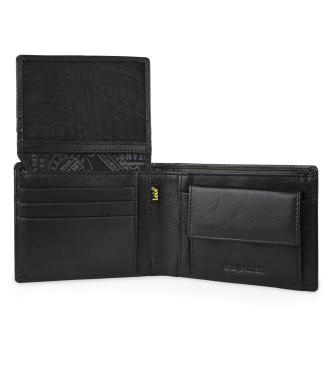 Lois Jeans RFID leather wallet 202613 black colour