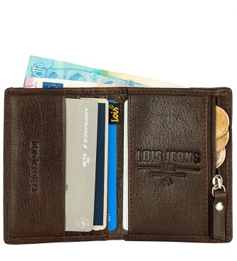 Lois Jeans Usnjena denarnica RFID 202618 rjave barve