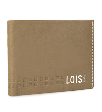Lois Jeans RFID-Ledergeldbrse 205507 khaki-Lederfarbe