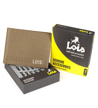 Lois Jeans RFID-lderpung 205507 khaki-lderfarve