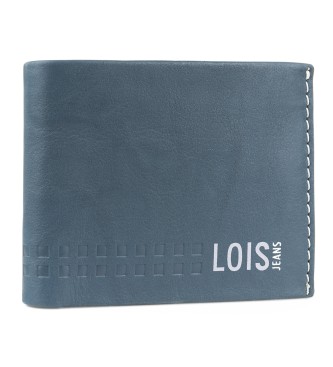 Lois Jeans Portafogli 205586 colore blu-grigio