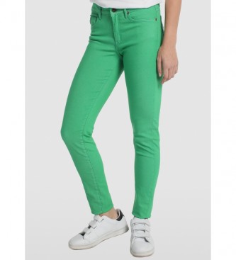 Comprar Lois Pantalones Color Tob Verde Tienda Esdemarca Moda