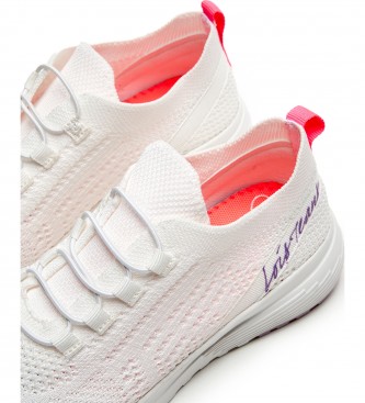 Lois Sock lace-up sneaker white