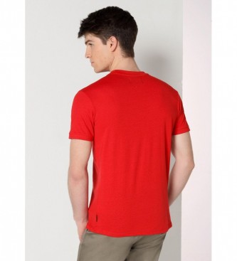 Lois Jeans Camiseta de manga corta rojo