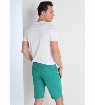 Lois Jeans Green denim bermuda shorts