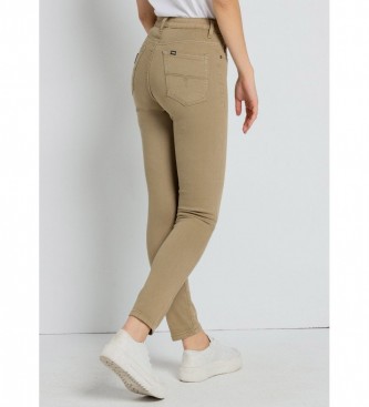 Lois Boxer Pants Medium - Cintura alta Skinny Ankle green