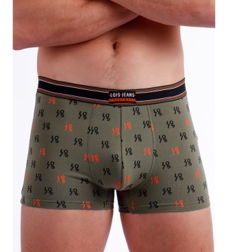 Lois Pack of 2 Suspicious boxer briefs green