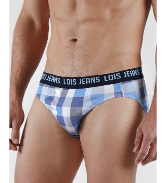 Lois Pack of 2 navy briefs