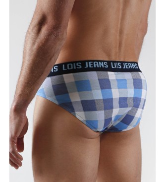 Lois Pack of 2 navy briefs