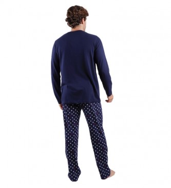 Lois Jeans berschssige marineblaue Pyjamas