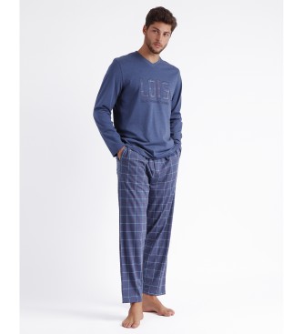 Lois Jeans Norway long sleeve pyjamas blue