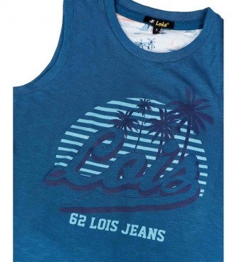 Lois Jeans Hawaii blue pajamas