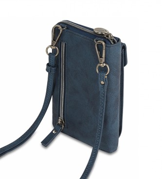Lois Mini cell phone wallet bag 302661 navy -11x18,5x2,5cm