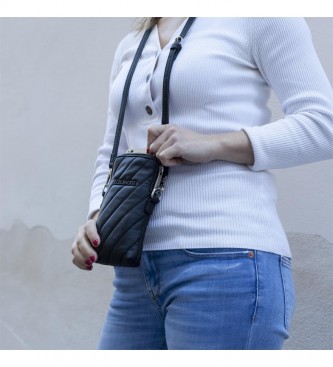 Lois Jeans Mini borsa portacellulare 311121 nera -11x17x2 cm-