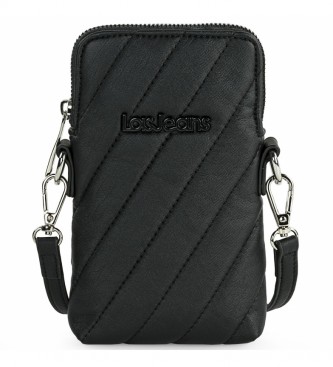 Lois Jeans Mini borsa portacellulare 311121 nera -11x17x2 cm-