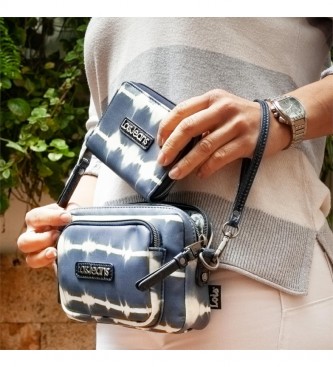Lois Mini sac porte-monnaie 310825 couleur bleue -18,5x12x4 cm