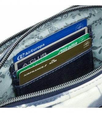 Lois Mini sac porte-monnaie 310825 couleur bleue -18,5x12x4 cm