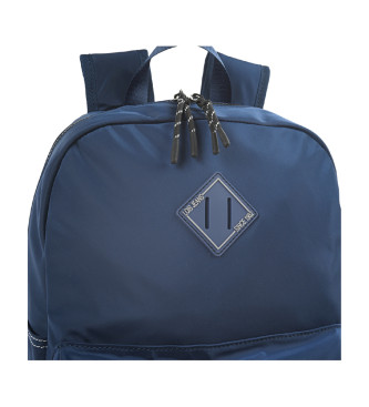 Lois Jeans Casual computer backpack 319836 navy blue