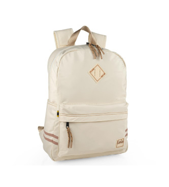 Lois Jeans Casual computer backpack 319836 beige