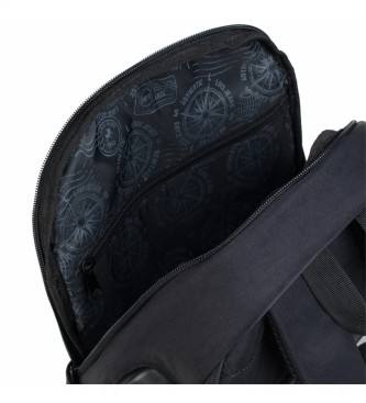Lois Backpack with Usb 305436 -29x39x13 cm- black