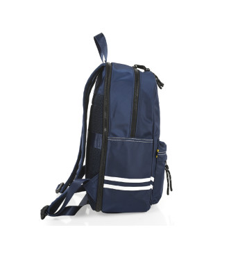 Lois Jeans Expandable computer backpack 319844 marine