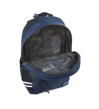 Lois Jeans Expandable computer backpack 319844 marine