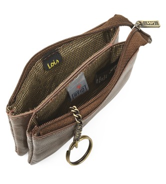 Lois Jeans LOIS wallet 201459 dark brown colour