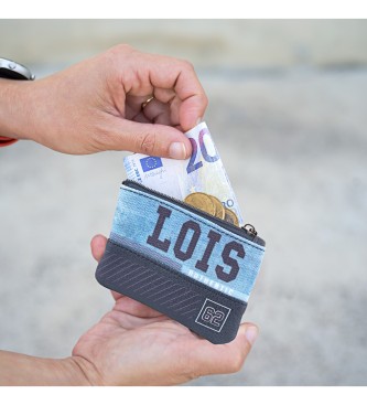Lois Jeans LOIS wallet 206402 blue colour
