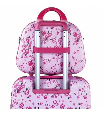 Lois Jeans Mageik pink travel toiletry bag