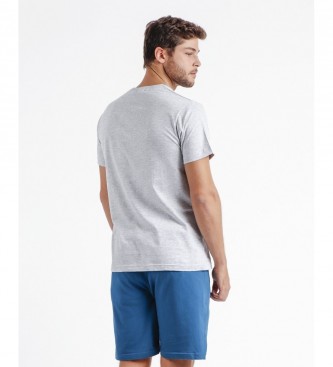 Lois Jeans Neonska pižama Skate sive barve
