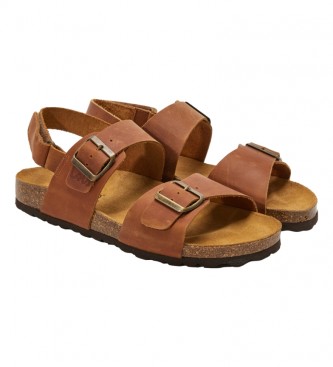 Lois Sandals bios buckles leather buckles leather
