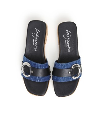 Lois Jeans Leren sandalen 74360 blauw