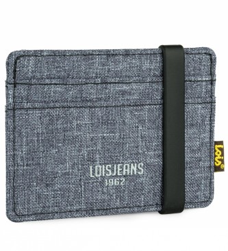 Lois Jeans Porte-cartes avec protection RFID LOIS 203698 couleur bleue