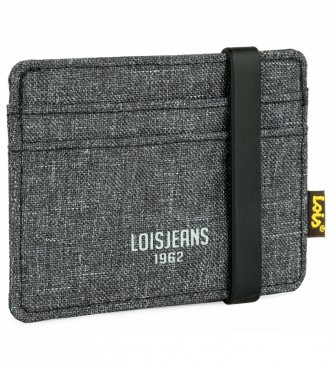Lois Jeans LOIS RFID card holder 203698 dark grey colour