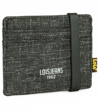 Lois Jeans LOIS RFID-beskyttet kortholder 203698 sort farve