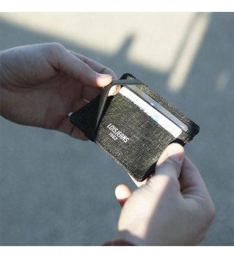 Lois Jeans LOIS RFID zaščiten nosilec kartic 203698 črna barva