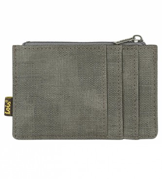 Lois Jeans LOIS 203622 Porte-cartes portefeuille avec protection RFID en couleur grise