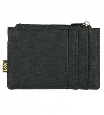 Lois Jeans Portefeuille porte-cartes avec protection RFID LOIS 203622 couleur noir