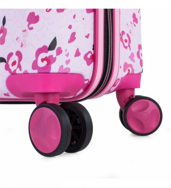 Lois Jeans Mageik Trolley kuffert pink
