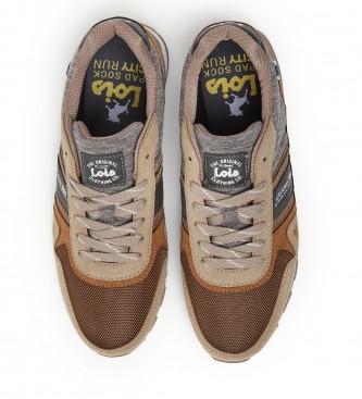 Lois Sneakers 64146 brown, gray