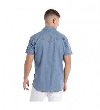 Lois Jeans Denim Light Short Shirt blue