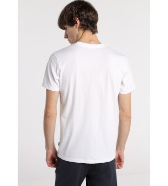 Lois Jeans Camiseta de manga corta blanco