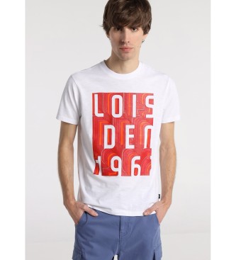 Lois Camiseta de manga corta blanco