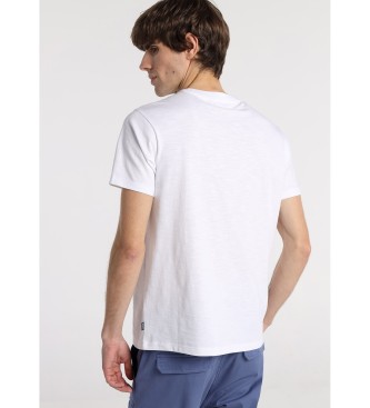 Lois T-shirt de manga curta branca
