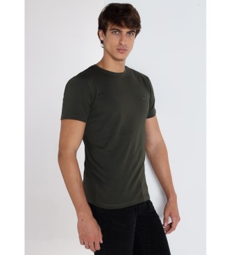 Lois Jeans T-shirt  manches courtes vert fonc