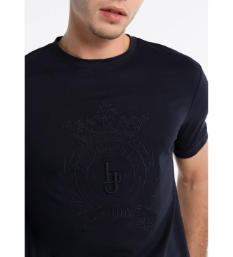 Lois Jeans Liquid Cotton Embroidered T-shirt Navy blue