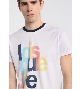 Lois Pure Live T-shirt branca