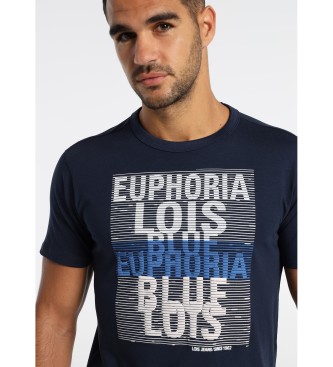 Lois Camiseta Euphoria marino azul