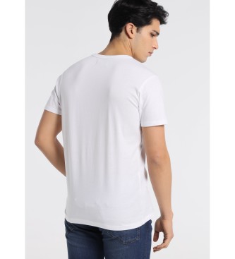 Lois Camiseta Gráfica  Brandering blanco
